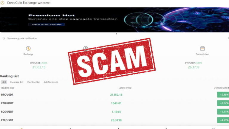 creepcoin.com, creepcoin scam, creepcoin.com scam, creepcoin scam review, creepcoin