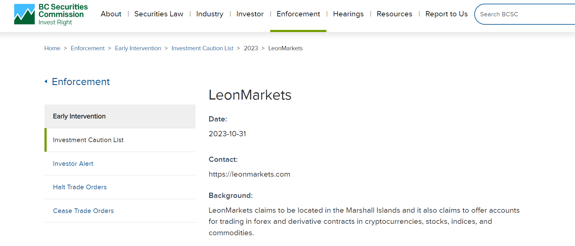 Leon Markets, Leon Markets review, Leon Markets scam, Leon Markets broker review, Leon Markets scam broker review