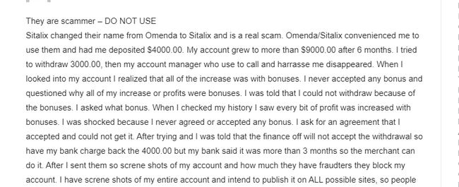 Sitalix, Sitalix broker review, Sitalix scam broker, Sitalix scam review, Sitalix review